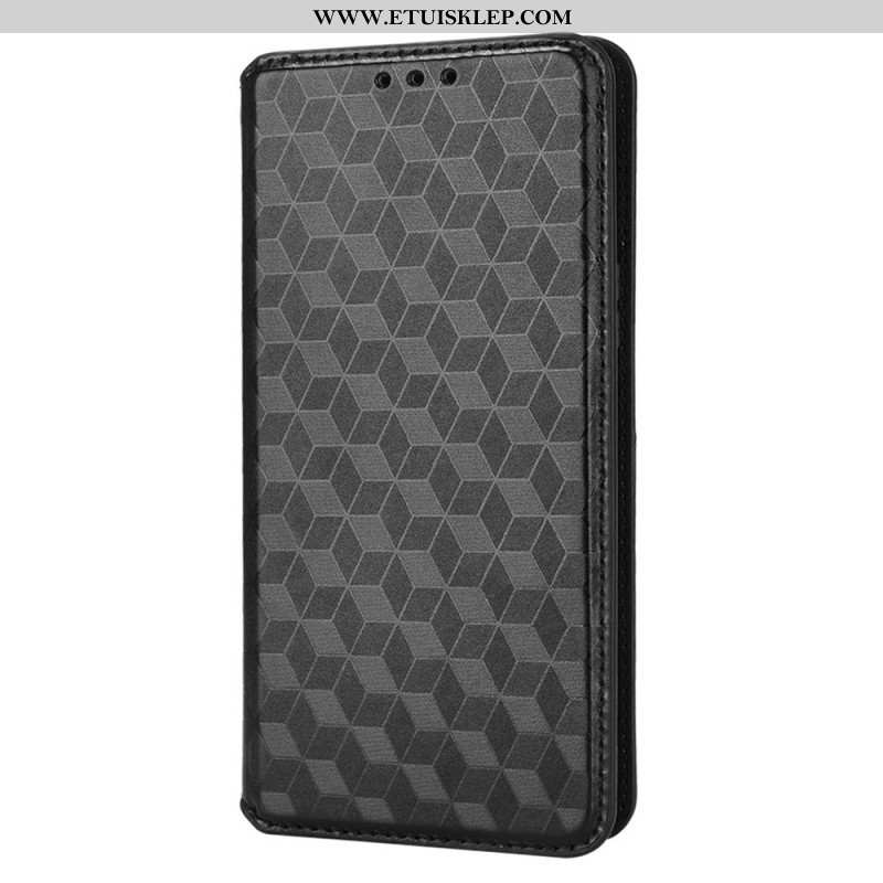 Etui Na Telefon do Sony Xperia 5 IV Etui Folio Tekstura 3d